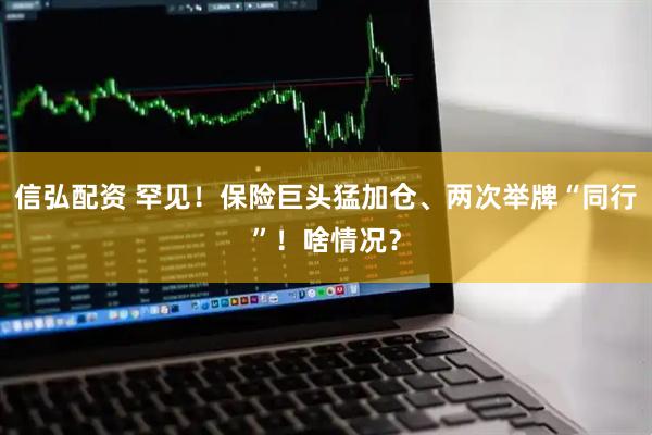 信弘配资 罕见！保险巨头猛加仓、两次举牌“同行”！啥情况？